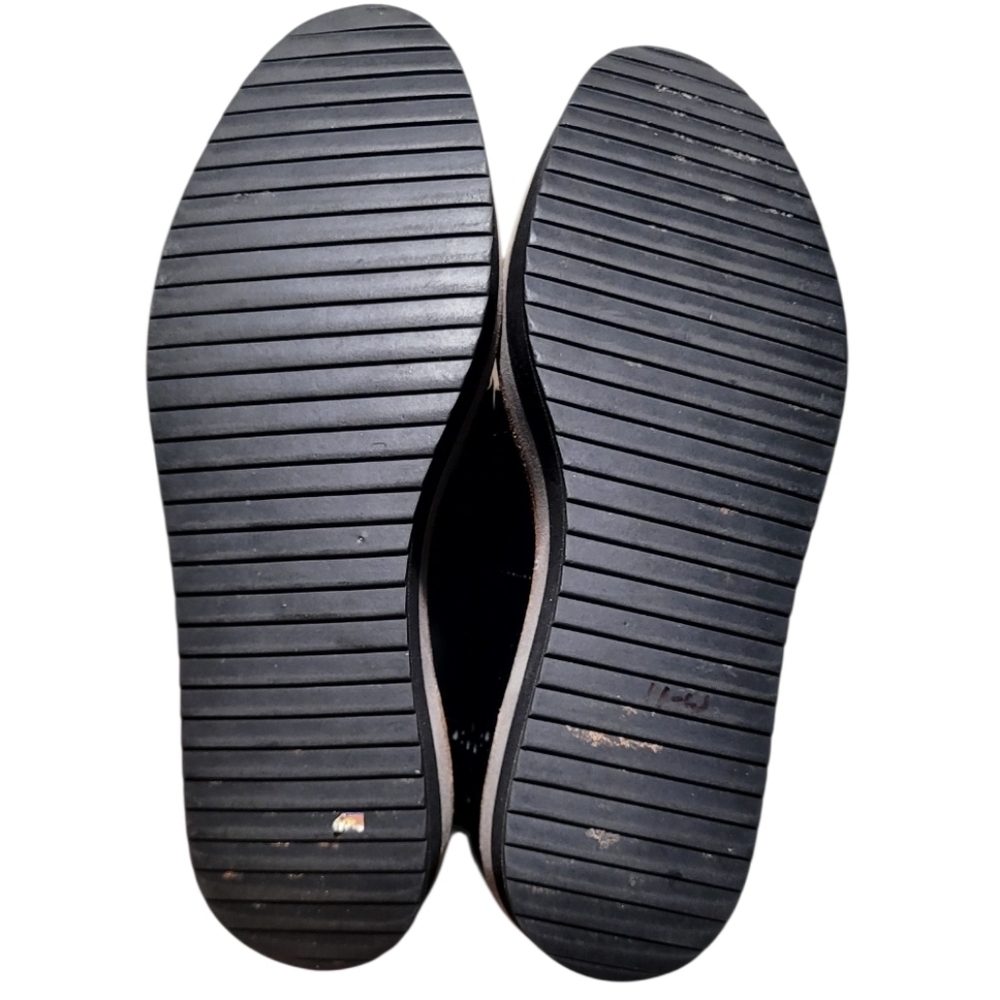 Halogen Black Mara Buckle Loafers Size 8-1/2 - Picture 6 of 7